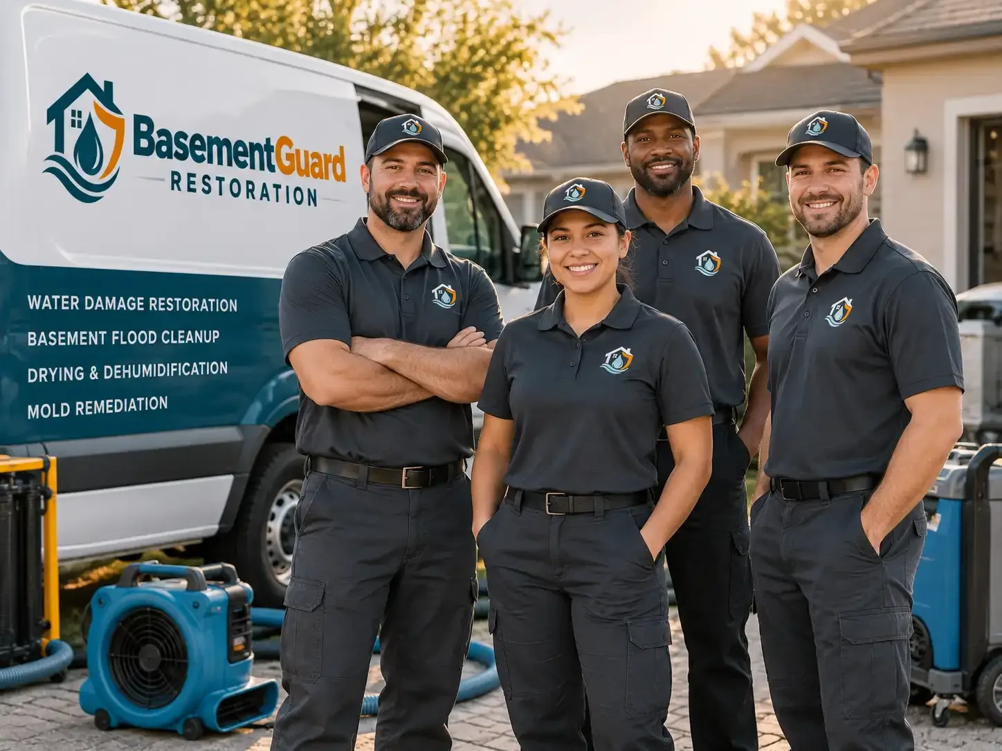 Basement Water Damage Restoration company in Mart, TX